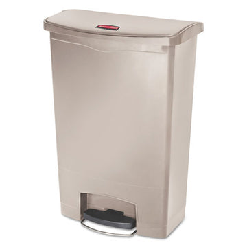 Rubbermaid® Commercial Slim Jim Resin Step-on Container, Front Step Style, 24 Gal, Beige freeshipping - TVN Wholesale